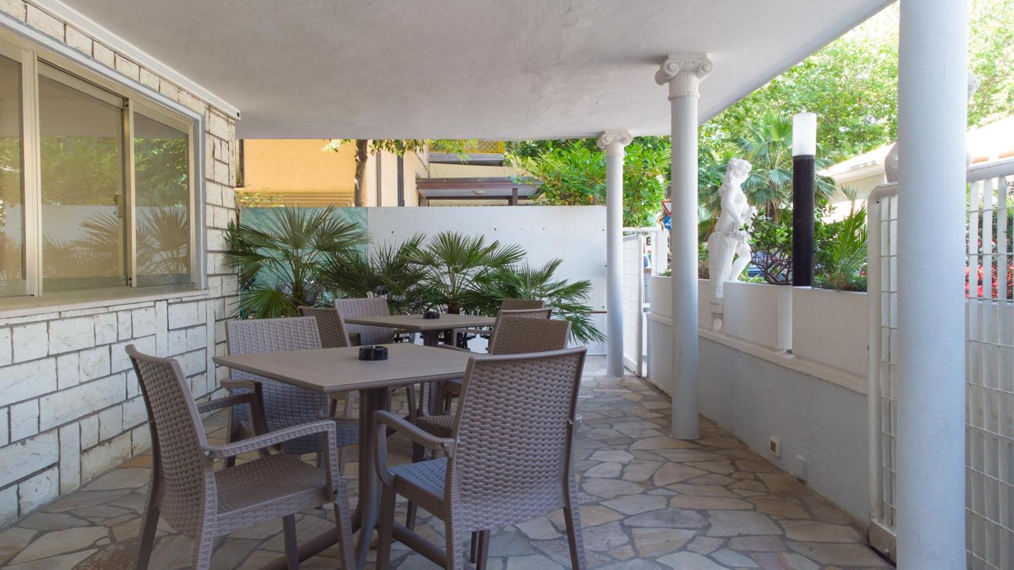 Hotel Sans Souci ريميني المظهر الخارجي الصورة