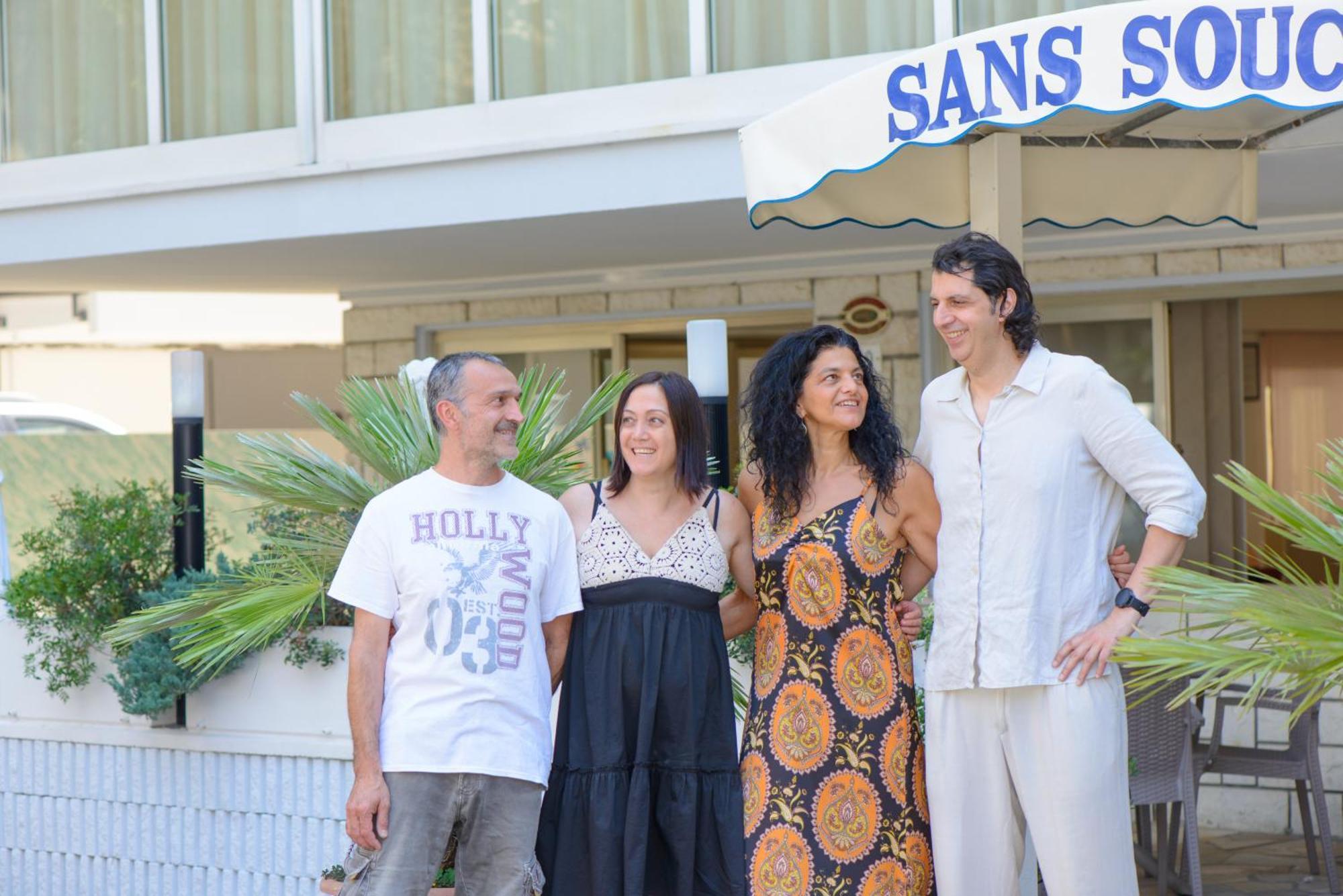 Hotel Sans Souci ريميني المظهر الخارجي الصورة